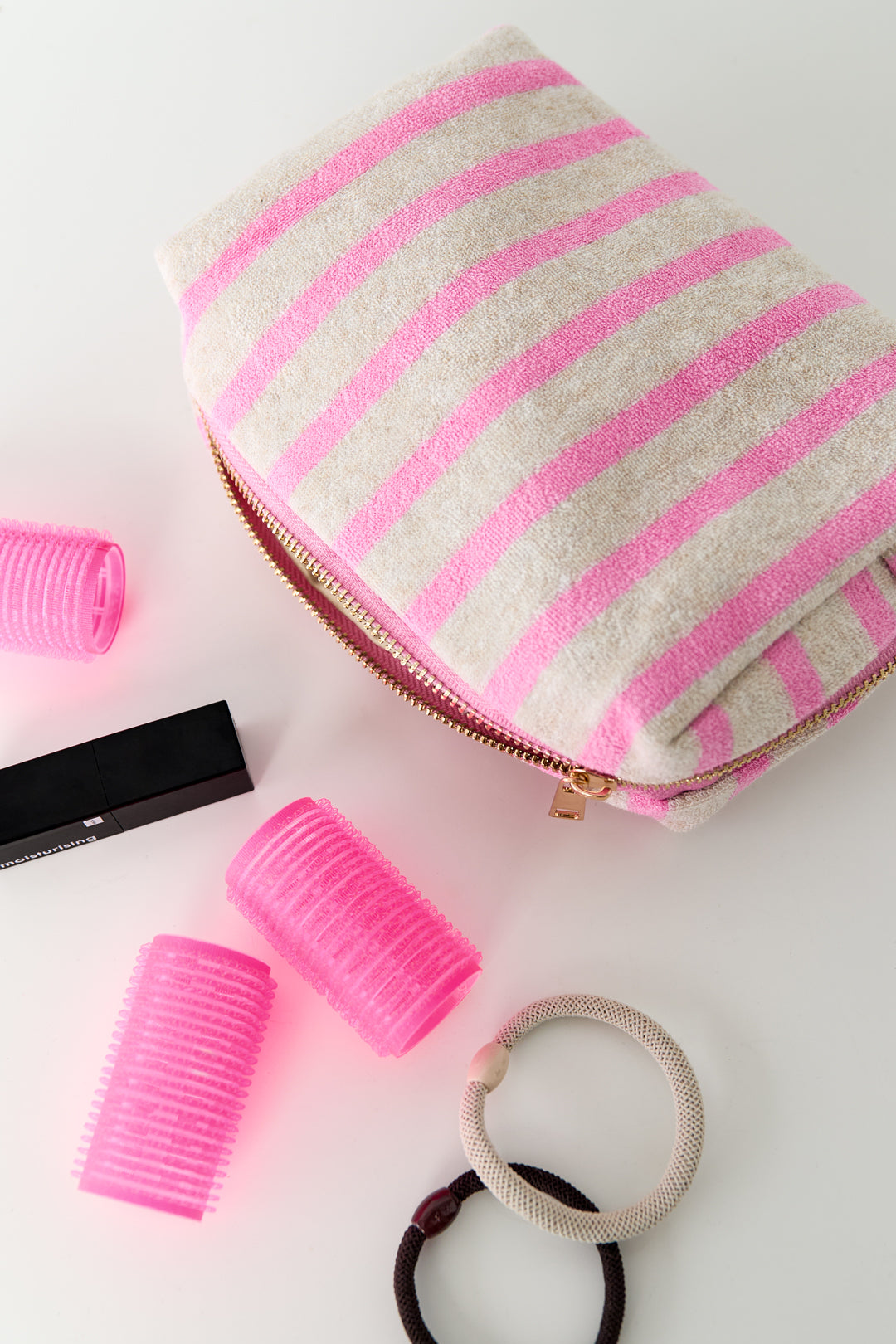 Make-up-Taschen Streifen Casual Polyester Täglich Zubehör