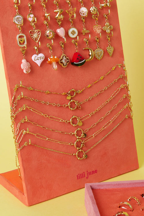 2-in-1-Halskette und -Armband mit variablen Gliedern