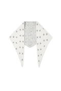 Dreiecksschal mit auffälligen Polka-Dots