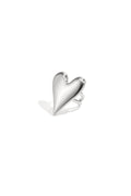 Statement-Ring mit großem Herz