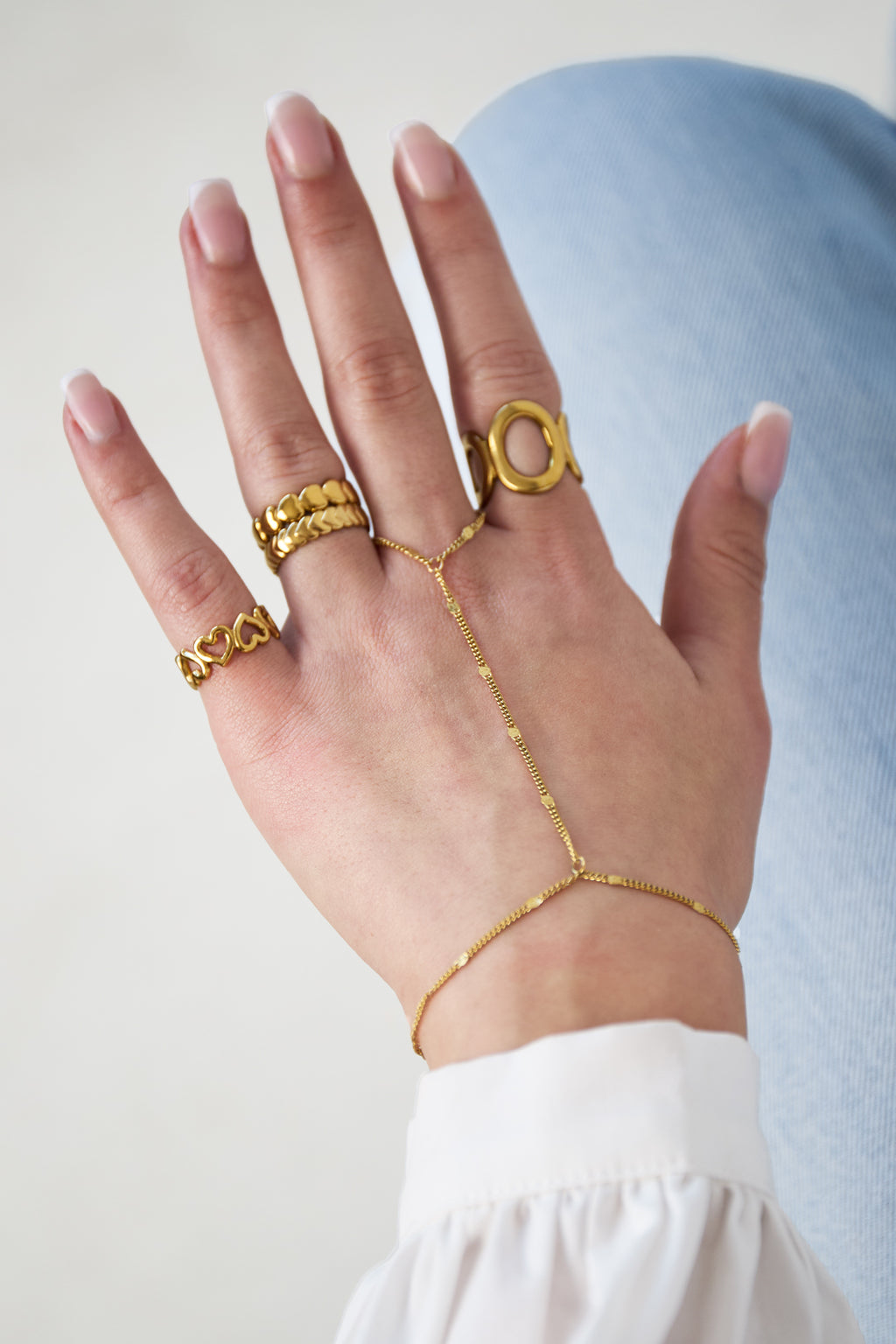 Handkette mit Muster