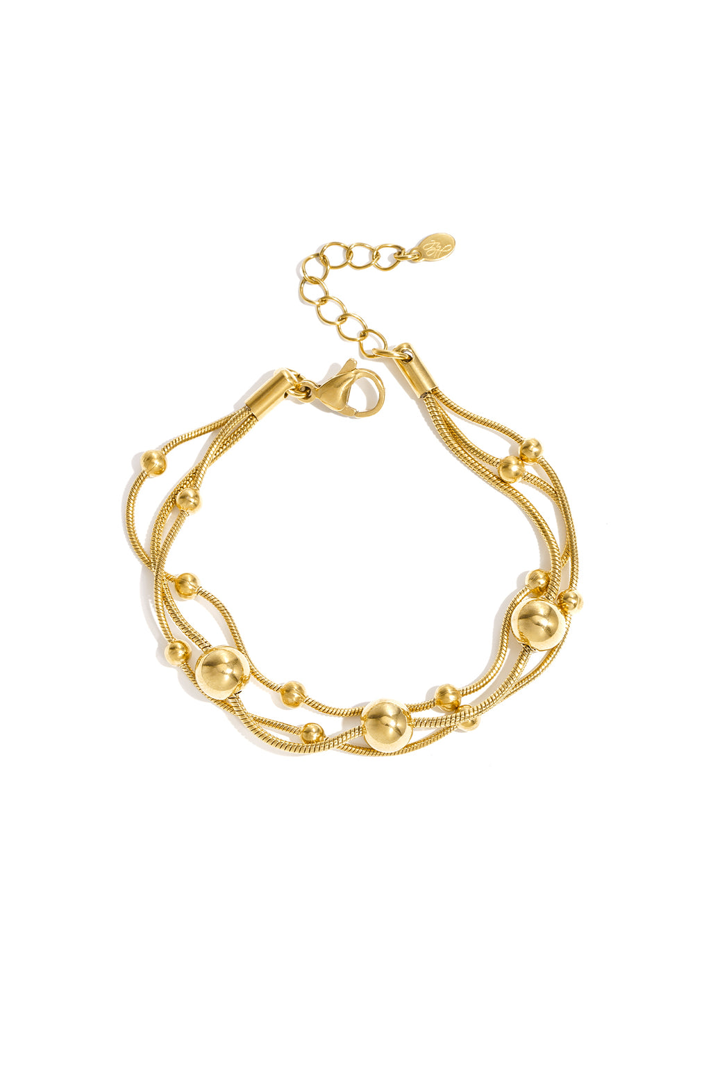 Armband mit Ketten und Punkten