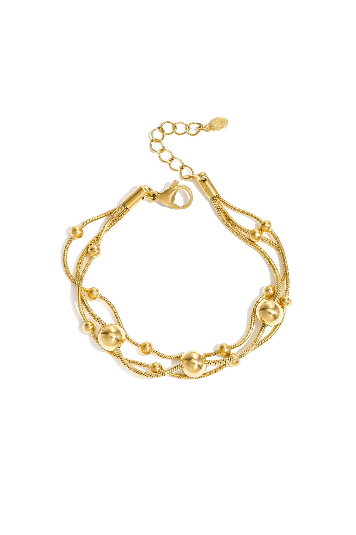 Armband mit Ketten und Punkten