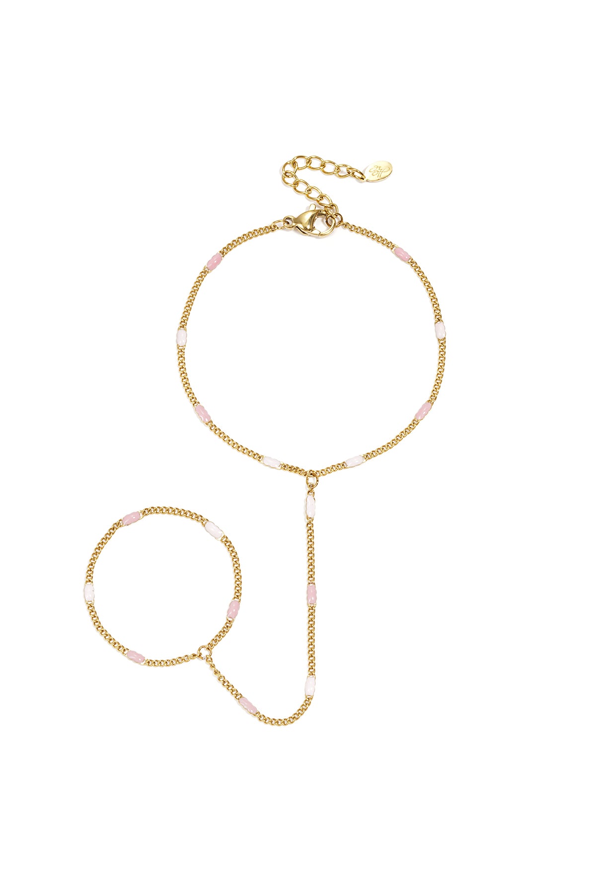 Handkette mit Streifenmuster