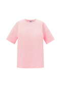 Baumwolle Gestrickte Damen T-Shirt Casual Einfarbig