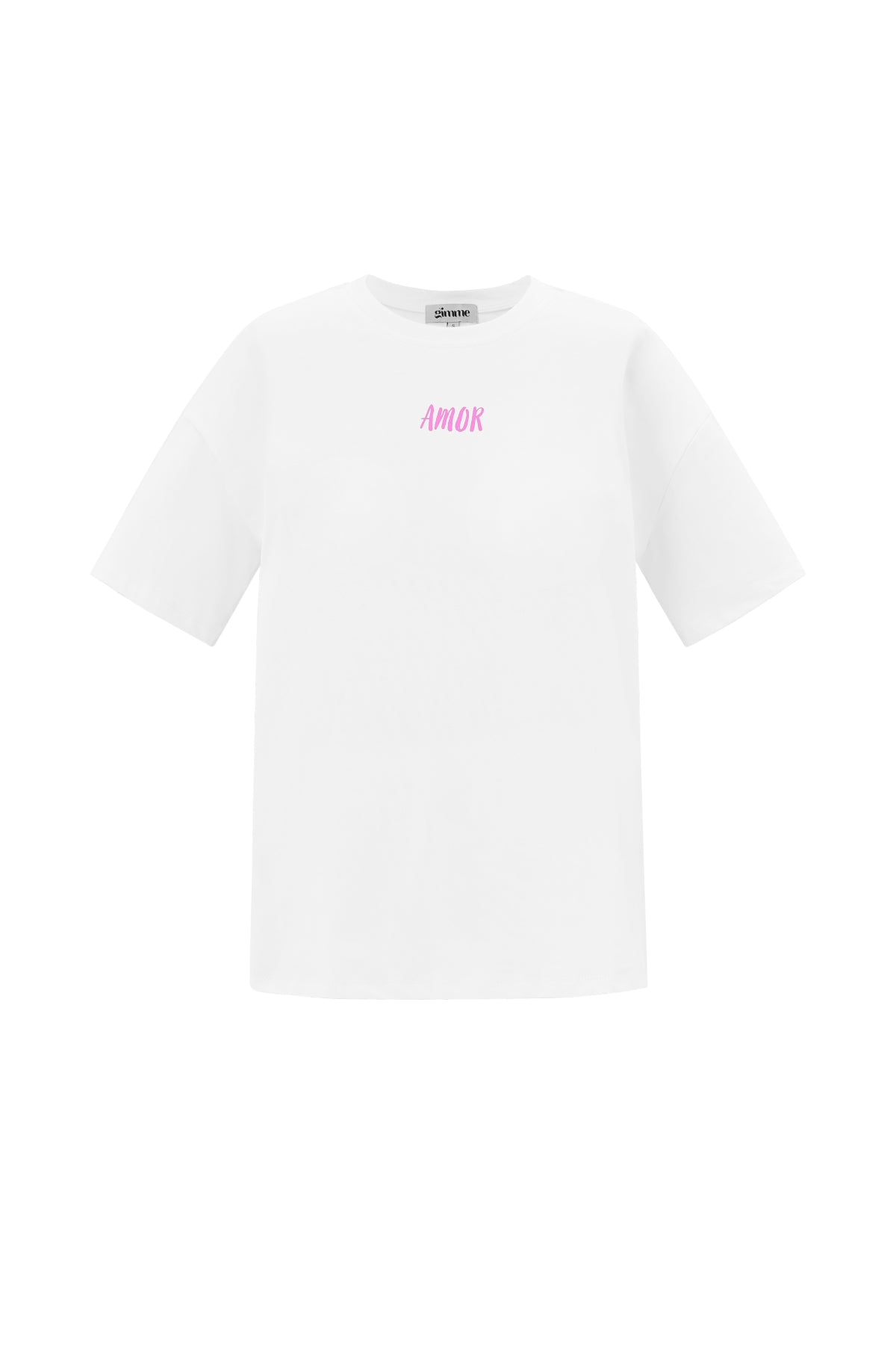 Baumwolle Gestrickte Damen T-Shirt Casual Letters
